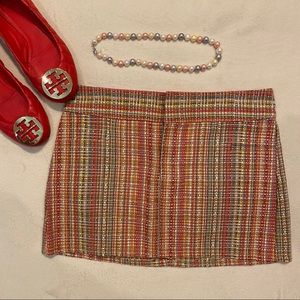 Alice + Olivia Multicolored Printed Mini Skirt